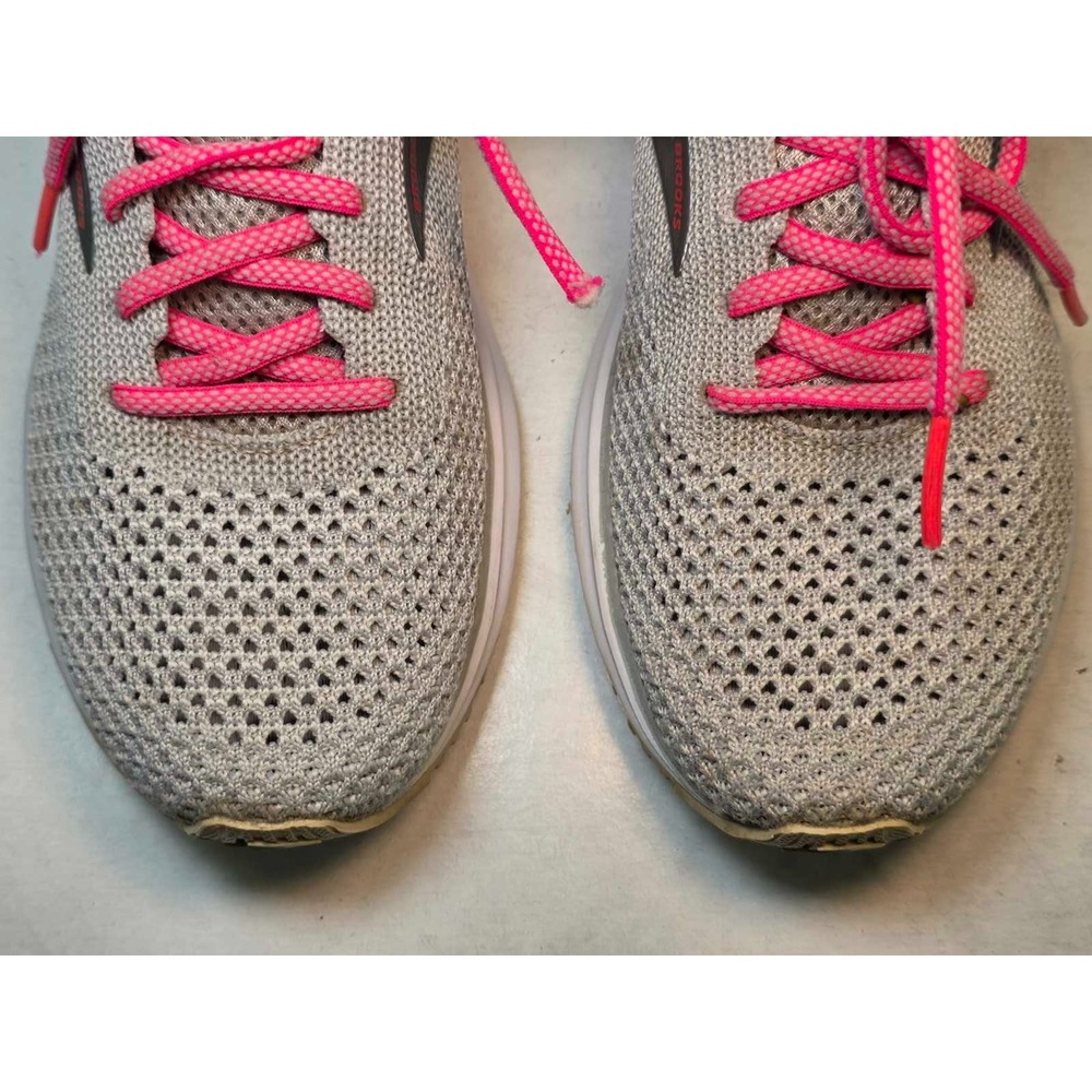 Brooks Revel 2 Women's Sneakers Size 9.5 Medium Gray Pink Running Walking Shoes - Picture 12 of 16